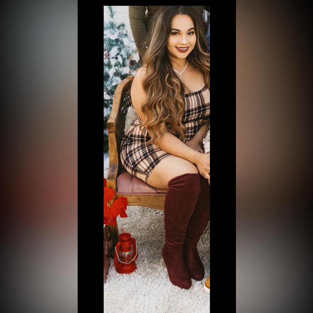 Plaid Dress